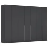 OTTO home Drehtürenschrank Kleiderschrank Schrank Garderobe AGORDO Schlafzimmer (in zwei Griff-Farben, Breiten 91-405 cm, Dekor- oder Hochglanzfront) durchdachte Innenausstattung, in 8 Breiten und 2 Höhen MADE IN GERMANY