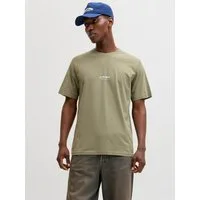 Jack & Jones T-Shirt JJESOHO TEE SS CREW NECK NOOS Baumwolle, relaxed fit