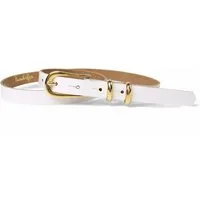 FRONHOFER Taillengürtel Damen Rindleder schmal (1-St) 1,8 cm, vergoldet, fürs Kleid