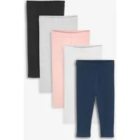 Next Leggings Leggings aus Baumwolle (5-tlg)