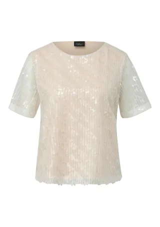s.Oliver BLACK LABEL - Bluse beige - Gr. - 34