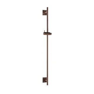 Herzbach spa ix pvd Duschstange 90 rund rosette 70 eckig copper, Copper Steel, 21.965900.2.39 21.965900.2.39