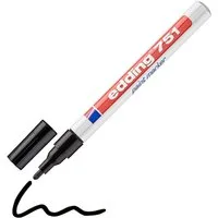 edding Lackmarker 751, (1-tlg), Strichstärke 1-2 mm, wasserfest, voll deckend