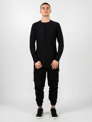 La Haine Inside Us Longsleeve Lucido Herren Schwarz