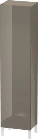 Duravit L-Cube Hochschrank Flanell Grau Hochglanz 500x360x2000 mm - LC1191L8989 LC1191L8989
