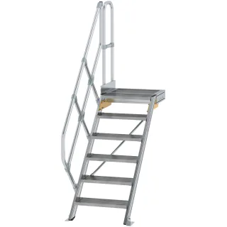 Munk Treppe mit Plattform 45° Stufenbreite 600 mm - 600426