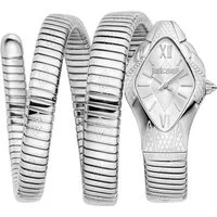 Just Cavalli Time Quarzuhr Cristallo JC1L307M0015, Armbanduhr, Damenuhr, Edelstahlarmband, analog