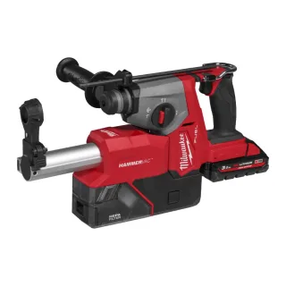 Milwaukee M18 FUEL SDS-PLUS Akku-Kombihammer mit Staubabsaugung M18FHACDDE-0C - 4933498586
