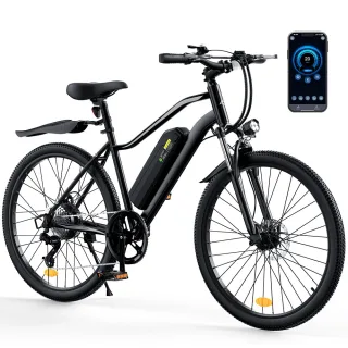[EU DIRECT] iScooter EB3S Electric Bike 36V 15Ah 350W Motor Top Speed 25KM/H 26-Inch Tire 70-90KM Mileage 150KG Max Load