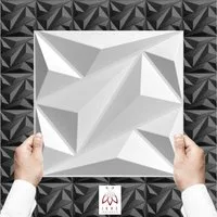 IKHEMalarka 3D Wandpaneel 3D Paneele PVC Kunststoffpaneele 30x30cm, BxL: 30,00x30,00 cm, 0,09 qm, (0,09m², 1 Stück) 3D Optik Gamin Room Paneele