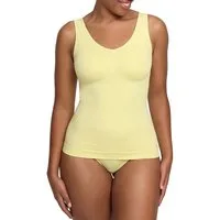 cfab (creamy fabrics) Shapingtop Shaping Unterhemd-Baby Yellow-L (1-tlg)