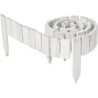 Garronda Rasenkante Beetumrandung Holz flexibel Garten Rollborder 200cm GD-0149