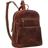 STILORD Cityrucksack "Fabienne" Kleiner Vintage Damen Rucksack Echtleder mit vielen Fächern