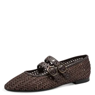 Tamaris - Da.-Ballerina mocca - Gr. - 39