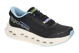 "Skechers 129400 BKBL Max Cushioning Glide-Step Damenschuhe Sportschuhe Schwarz"