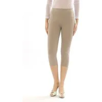 SYS Caprileggings Damen Capri 3/4 Leggings hoher Bund Hose Wäsche Leggins
