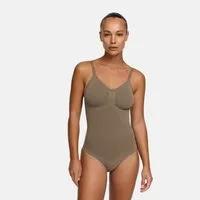 cfab Shaping-Body Bodysuit Sculpting Shapewear mit Slip-Taupe-L (1-tlg)