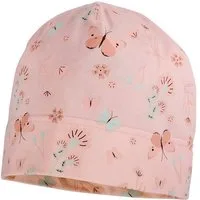 MAXIMO Jerseymütze KIDS GIRL-Beanie Schmetterling Jersey bedruckt (1-St) Baumwolljersey