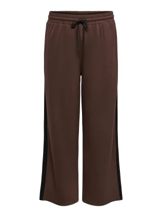 ONLY CARMAKOMA - CARLEAH PULL UP PANTS TLR shaved chocolate - Gr. - 52