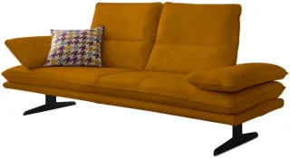 W.SCHILLIG 2-Sitzer "broadway" Sitztiefenverstellung, Kopfteil- & Seitenteilverstellung, Breite 216cm