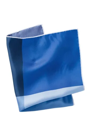 Mey & Edlich Herren 4xKolorit-Einstecktuch Blau Maße: ca