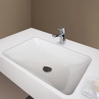 LAUFEN Einbauwaschtisch von unten LAUFEN Pro S 645x450, weiß,geschliffen, 81196.9, 8119690001091 H8119690001091