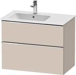 Duravit D-Neo Waschtischunterbau wandhängend Taupe Matt 810x462x625 mm - DE4366010910000 DE4366010910000