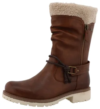TOM TAILOR Winterstiefel Stiefel, Boots mit TEX-Membrane