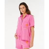 Rip Curl Kurzarmhemd Hotel Malibu Embroid Hemd