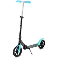 NILS EXTREME Tretroller Scooter Cityroller Kickroller XL Rollen blau schwarz, leicht verstaubar