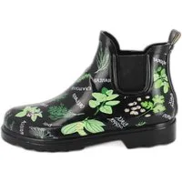 Beck Damen Chelsea Gummistiefel Spicy Gummistiefel (aus weichem, robusten Naturkautschuk) seitliche Gummi-Einsätze für leichtes An- und Ausziehen