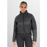 Smilodox Windbreaker Sila, Übergangsjacke Regular Fit Acitvewear kühle Tage, Sport & Alltag Regenjacke Atmungsaktiv Metallabel Anpassbar Tallierter Schnitt Stepp