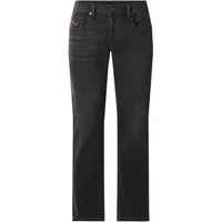 Diesel Gerade Jeans Diesel Herren Jeanshose Safado 5-Pocket Hose Schwarz 54 (38/32) (Einzelartikel, 1-tlg) 5-Pocket-Style, mit Stretch-Anteil