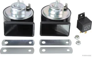 HERTH&BUSS Fanfare, 12 V, 410/490 Hz, 120 W, 112 dB(A) schwarz - 56360112