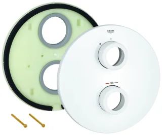 Grohe Rosette 47809 moon white , 47809LS0 47809LS0