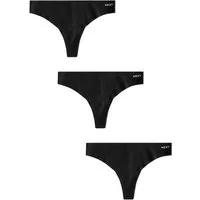 Next String Nahtlose Tanga-Slips mit Baumwolle, 3er-Pack (3-St)
