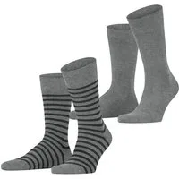 Esprit Socken Esprit Fine Stripe 2-Pack Herren aus Biobaumwolle (2-Paar) aus Biobaumwolle