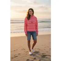 salzhaut Hoodie ADEBAAR Damen normale Passform salzhaut Kapuzenpullover – bequemer Fit und nordisch klares Design