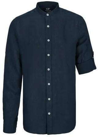 COMMANDER Finest Clothing - Hemd, 1/1 Arm dark navy - Gr. - L