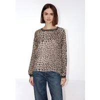 STREET ONE STUDIO Chiffonbluse mit Chiffon-Lagen-Look