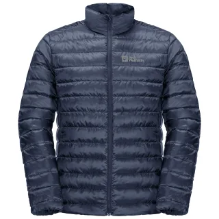 Pack&Go Down Jacket von Jack Wolfskin in der farbe Blau und in größe L.