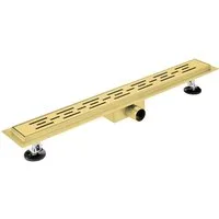 Aloni Duschrinne BG070CM, einzel, 1-St., Aloni Duschrinne Standard Gold 70cm