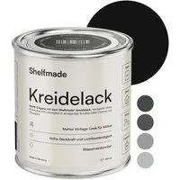 shelfmade Kreidefarbe Kreidefarbe Möbel Shabby Chic Holzlack DIY - Chalk Paint matter Look
