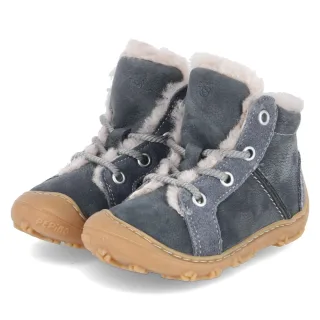 Pepino Winterschuhe ELIA - Gr. 19 - Blau - Rauleder