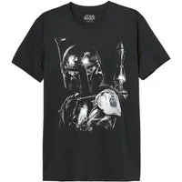 Star Wars T-Shirt Boba Fett Silver Print