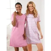 Witt Sleepshirt Kurzarm-Sleepshirts (2-tlg)