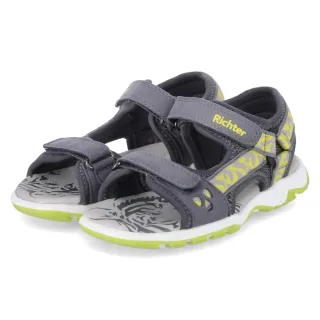 Richter Sandalen - Gr. 30 - Grau - Textil