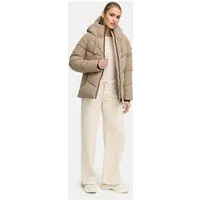 Marikoo Winterjacke Kwamee Schräg gesteppte Winterjacke mit fester Kapuze