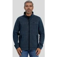 Kjelvik Strickfleecejacke Herren Jacke Wilco Fleecejacke Strickfleece mit leichtem Fleecefutter, Soft Touch