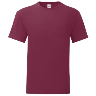 Fruit of the Loom - "Iconic 150" T-Shirt für Herren (Burgunder)